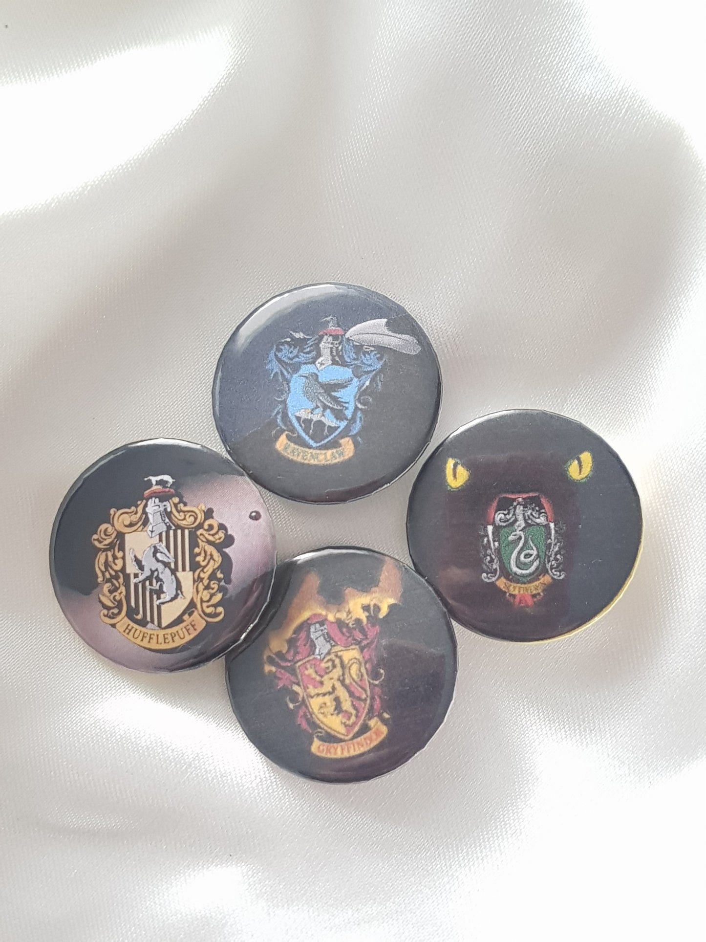 Casas de Hogwarts Pin Buttons