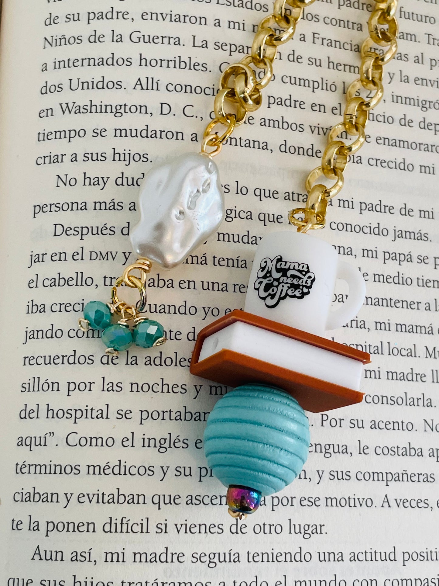 Marcador de Libros: Libro y Mug